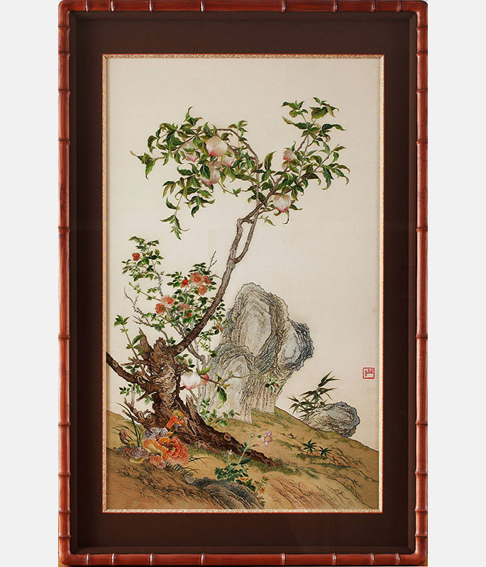 1_ 장생초목도 / 88×138cm(1)