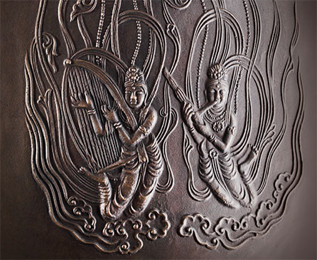 상원사 동종(축소)_44&times;78cm(3)