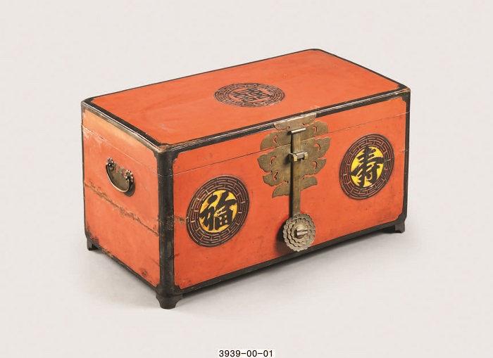 (2021가을겨울_혼인-5_사진1)혼수함, 가로 66cm&times;세로 37cm&times;높이 28cm _ 국립민속박물관