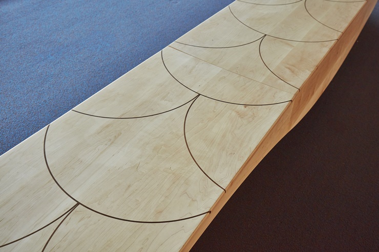 The bronze dragon* benches