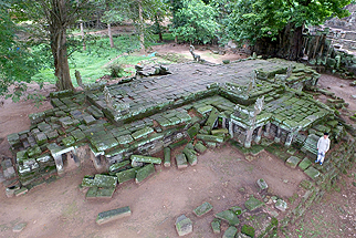 Kor Sork Temple  (Temple T), before restoration