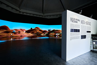 メタ・ヘリテージ展示